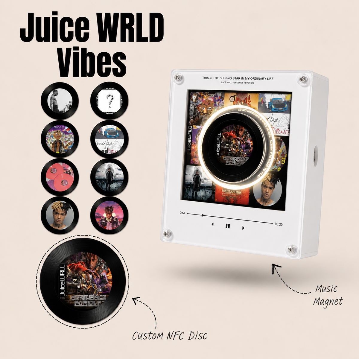 The Magnetic Vinyl Music Box